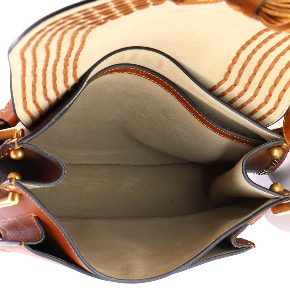 Chloe Medium Hudson Handbag Whipstitch Leather - Picture 5 of 5